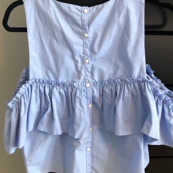 Zara Cold Shoulder Summer Top - Picture 4 of 4